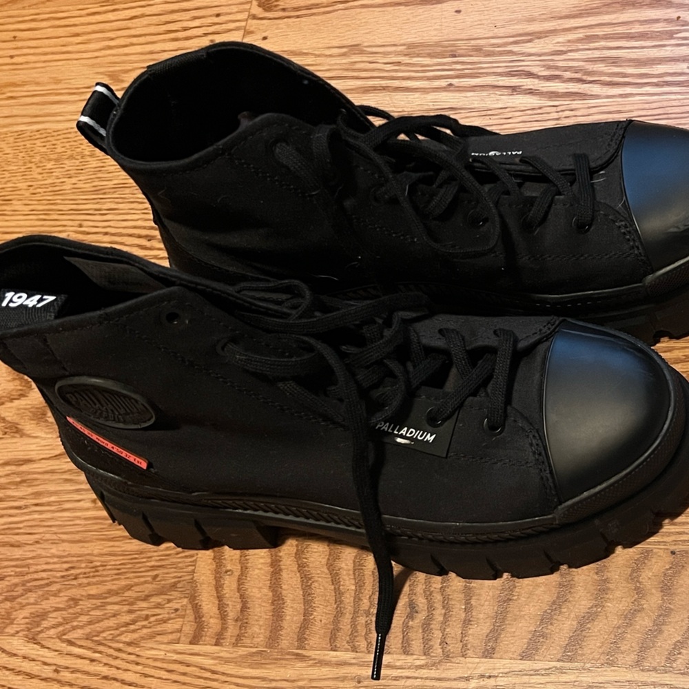 Palladium Black Ankle Boots